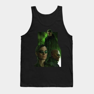 The Matrix Neo Keanu Film Conspiracy pill Tank Top